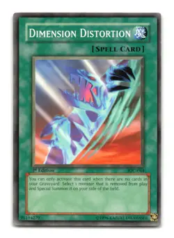Dimension Distortion - IOC-044 1st Edition - YuGiOh-LP - Image 1