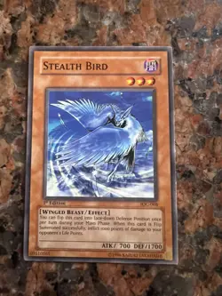 Yu-Gi-Oh! TCG Stealth Bird Invasion of Chaos IOC-068 1st Edition Common - Image 1