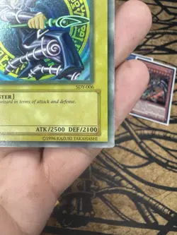 Sdy Dark Magician Ultra Rare Misprint(no Eye Of Anubis) One Of A Kind Maybe U - Image 3