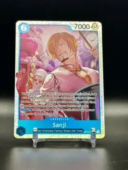 One Piece TCG: Sanji OP11-051 SR Super Rare Fist of Divine Speed - Image 1