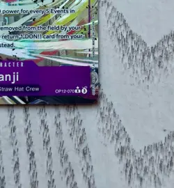 Sanji OP12-070 Rare Alternate Art One Piece Card English Near Mint - Image 3