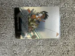 Son Goku E-45 Silver Energy Marker Dragon Ball Manga Booster Card Fusion World - Image 1
