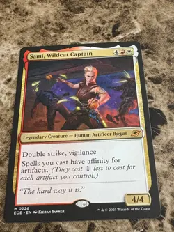 SAMI, WILDCAT CAPTAIN Magic Gathering MTG Edge of Eternities - Image 1