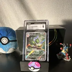 pokemon cards graded Japanese 2024 art rare vibrava paradise dragona holo CGC 9 - Image 1