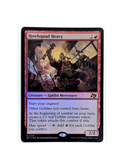 Howlsquad Heavy R 0134 FOIL MTG Aetherdrift DFT EN NM/M - Image 1