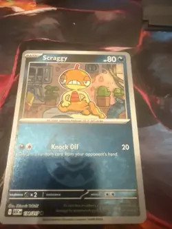 Scraggy (Quick Ball) Common ME: Ascended Heroes 134/217 NM Pokemon Reverse Holo - Image 1