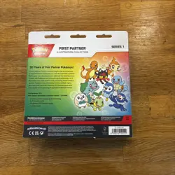 Pokemon First Partner Illustration Collection—Series 1 SEALED Mega Evolutions - Image 4