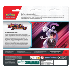 Pokemon 🇫🇷 Tripack 3 Boosters EV10 | Rivalites Destinees Team Rocket [Scelle] - Image 4