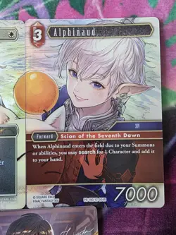 MTG Final Fantasy Swords To Plowshares&Alphinaud Foil Promo (FA) MagicConLV 2025 - Image 3