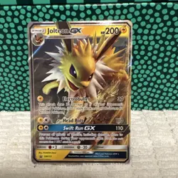 Pokemon Jolteon GX SM173 Promo Holo Stage 1 English 200HP SM GX - Image 1