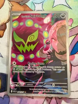 Pokemon TCG Cynthia's Spiritomb ASC 244/217 Full Art Rare - Image 1