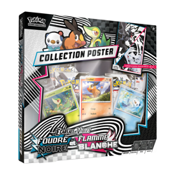 Pokemon 🇫🇷 Coffret Collection Poster EV10.5 | Foudre Noire et Flamme Blanche - Image 1