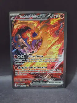 Team Rocket's Moltres EX 229/182 SIR Sv10: Destined Rivals Holo Pokemon - Image 1