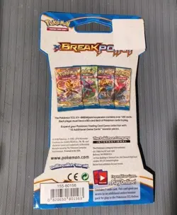 Pokemon XY Breakpoint Sleeved Booster Pack Scizor Artwork Factory Sealed 2016 - Image 2