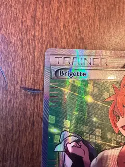 Pokemon TCG Brigette Full Art Ultra Rare Holo 161/162 Breakthrough - Image 2