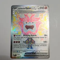 Pokemon Hearthflame Mask Ogerpon EX 192/167 Twilight Masquerade Ultra Rare Holo - Image 1