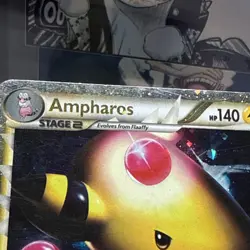 Pokemon TCG: Ampharos (Prime) 105/123 - Heartgold & Soulsilver (LP) - Image 5
