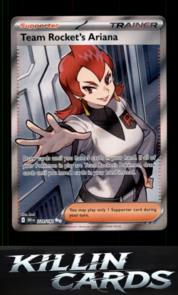 Team Rocket's Ariana - 224/182 224/182 Pokemon Ultra Rare SV10: Destined Rivals - Image 1