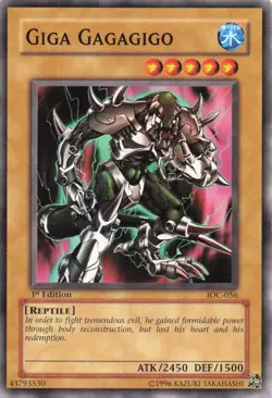 Giga Gagagigo Common Invasion of Chaos IOC-056 NM - Image 1