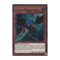 Carte Yu-Gi-Oh! 🇫🇷 Aile Noire Zephyros l'Elite RA04-FR145 PSR Platinum Secret - Image 1
