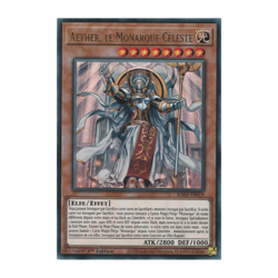 Carte Yu-Gi-Oh! 🇫🇷 Aether le Monarque Celeste RA04-FR018 UR Ultra Rare - Image 1