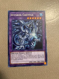 Yu-Gi-Oh! invoked cocytus mint rare 1st ed GEIM-EN055 - Image 1