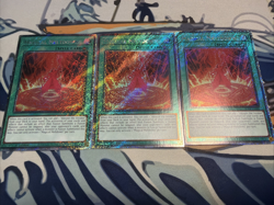Yugioh Magical Meltdown Platinum Secret Rare RA04-EN280 x3 - Image 1
