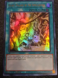 Yu-Gi-Oh! Secret Village of the Spellcasters 2022 MAMA-EN083 Ultra Rare 1st VLP - Image 1