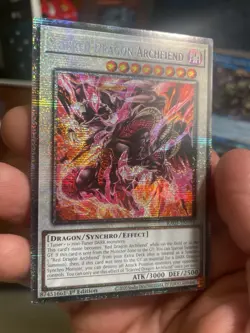 YuGiOh Scarred Dragon Archfiend 1st Edition RA05-EN044 Starlight Rare Mint - Image 2