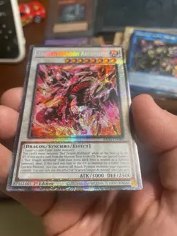 YuGiOh Scarred Dragon Archfiend 1st Edition RA05-EN044 Starlight Rare Mint - Image 4