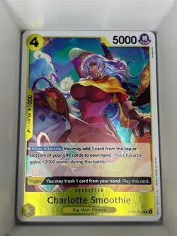 OP03-110 Charlotte Smoothie English R One Piece TCG Card Game - Image 1
