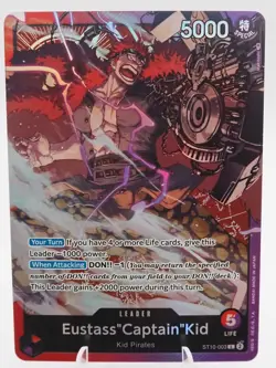 One Piece TCG - Eustass"Captain"Kid ST10-003 - The Three Captains - Image 1