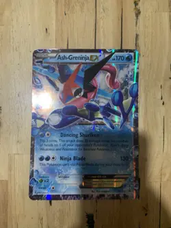 Pokemon Ash-Greninja EX Holo Foil Promo Card XY133 - Image 1