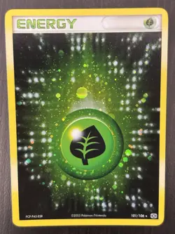 Pokemon Card - Grass Energy Emerald 101/106 Holo Rare Reverse Holo NM-MT - Image 1