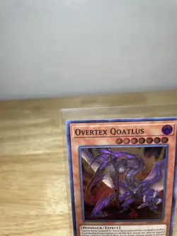 Yu-Gi-Oh Overtex Qoatlus MP18-EN194 Super Rare 1st Edition Near Mint Yugioh Card - Image 2