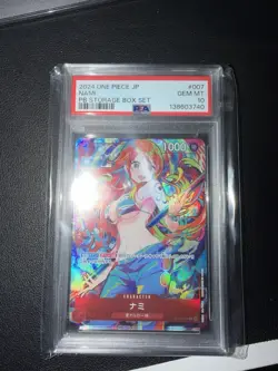 PSA 10 ONE PIECE Card nami ST01-007 THE BEST Storage Box Set Japanese 2024 - Image 1