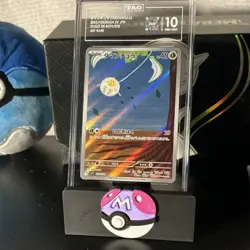 pokemon cards graded Japanese tarountula violet ex art rare holo TAG 10 #097/078 - Image 1