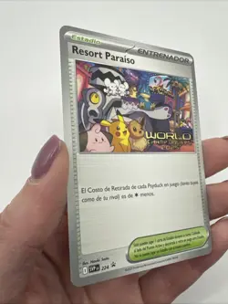 Latin American SPANISH 2025 World Championship Promo Paradise Resort Pokemon 224 - Image 3