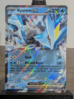 Kyurem ex 028/086 SV: Black Bolt Double Rare Pokemon TCG NM - Image 1
