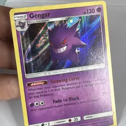 Gengar 38/111 Holo Rare - Sun & Moon Crimson Invasion - Pokemon TCG - NM - Image 2
