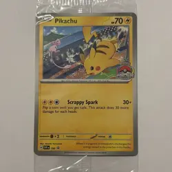 Pikachu SVP190 - World Championships Promo - Pokemon Card - Sealed - Image 1