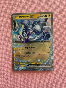 Miraidon ex 079/197 Sv03: Obsidian Flames Holo - English - Pokemon TCG - Image 1