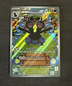 Pokemon TCG - White Flare - Zweilous - 147/086 Pack Fresh Illustration Rare - Image 1