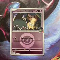 Team Rocket's Mimikyu (Energy Symbol) 97/217 - Pokemon Ascended Heroes - NM - Image 1