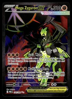 Mega Zygarde ex 104/088 Ultra Rare Perfect Order Pokemon Near Mint - Image 1