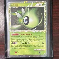 Pokemon TCG Celebi Prime Ultra Rare Holo Triumphant 2010 92/102 - Image 1