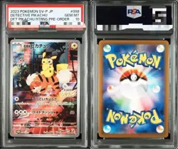 PSA 10 GEM MINT 2023 Pokemon Japanese Detective Pikachu 098/SV-P Promo Pikachu R - Image 1