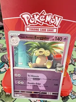 Pokemon Team Rocket's Exeggutor 078/217 Ascended Heroes R Symbol Reverse Holo NM - Image 1