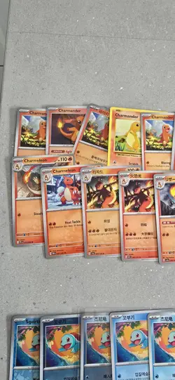 Pokemon TCG Character Bundle - Charmander Squirtle Bulbasaur + Evolutions - Image 2