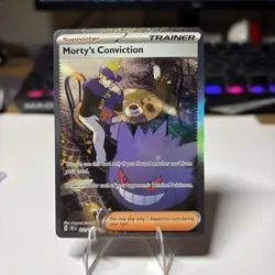 Pokemon Temporal Forces TEF EN Morty’s Conviction #211/162 NM - Image 1